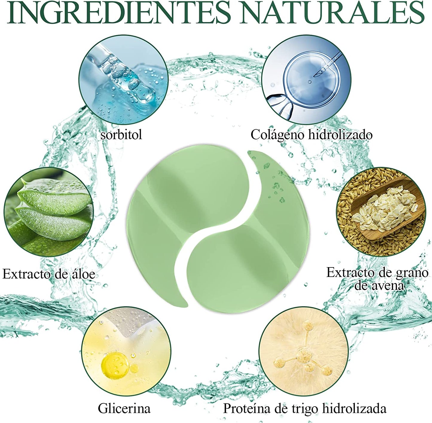 Parches de Aloe Vera Skincare® - (60 unidades)